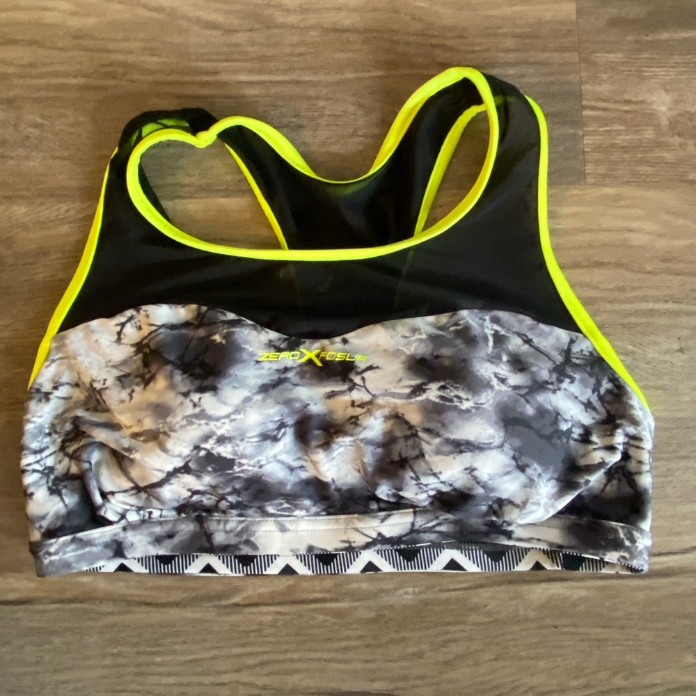 Reversible Racerback Bathing Suit Top - Picture 2 of 3